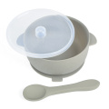 Assiette en silicone sans BPA joli bol d&#39;aspiration en silicone pour bébé